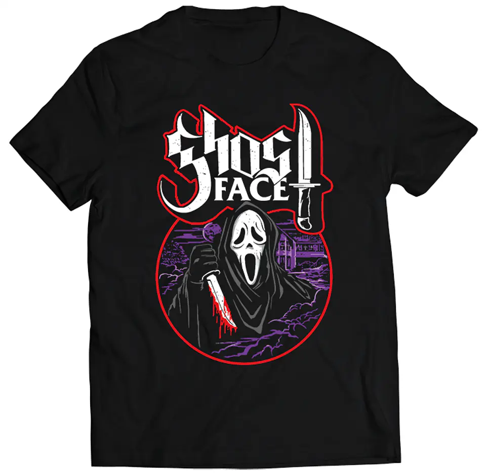 Polera Películas - Scream - Ghost Face | Estilo Exclusivo 1