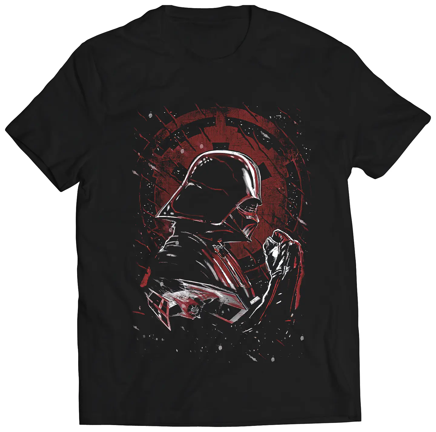 Polera Películas - Star Wars - Darth vader Red Control | Estilo Exclusivo 1