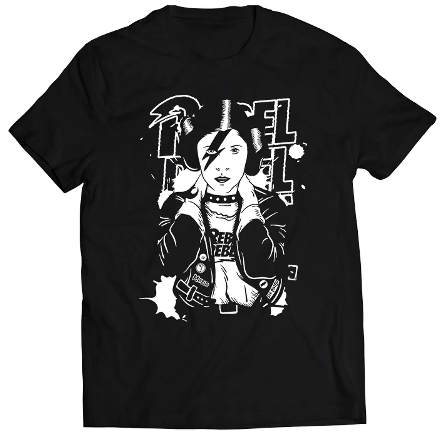 Polera Películas - Star Wars - Rebel Rebel Leia | Estilo Exclusivo 1