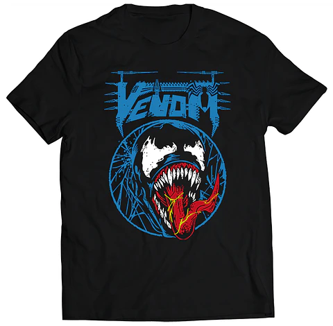Polera Marvel - Venom Blue | Estilo Exclusivo