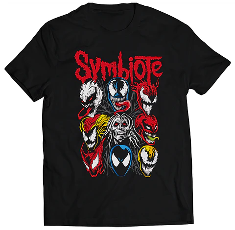Polera Marvel - Simbiotes | Estilo Exclusivo