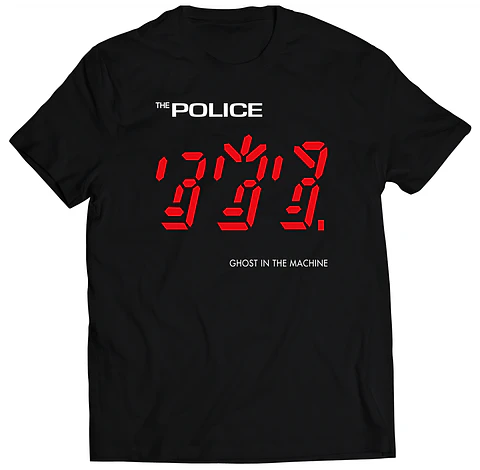 Polera The Police - Ghost in the Machine | Rock
