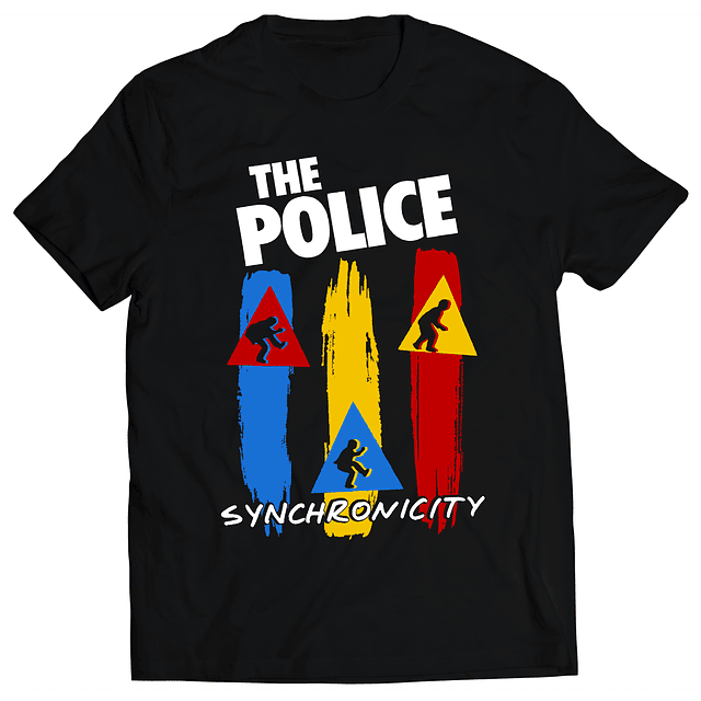 Polera The Police - Synchronicity