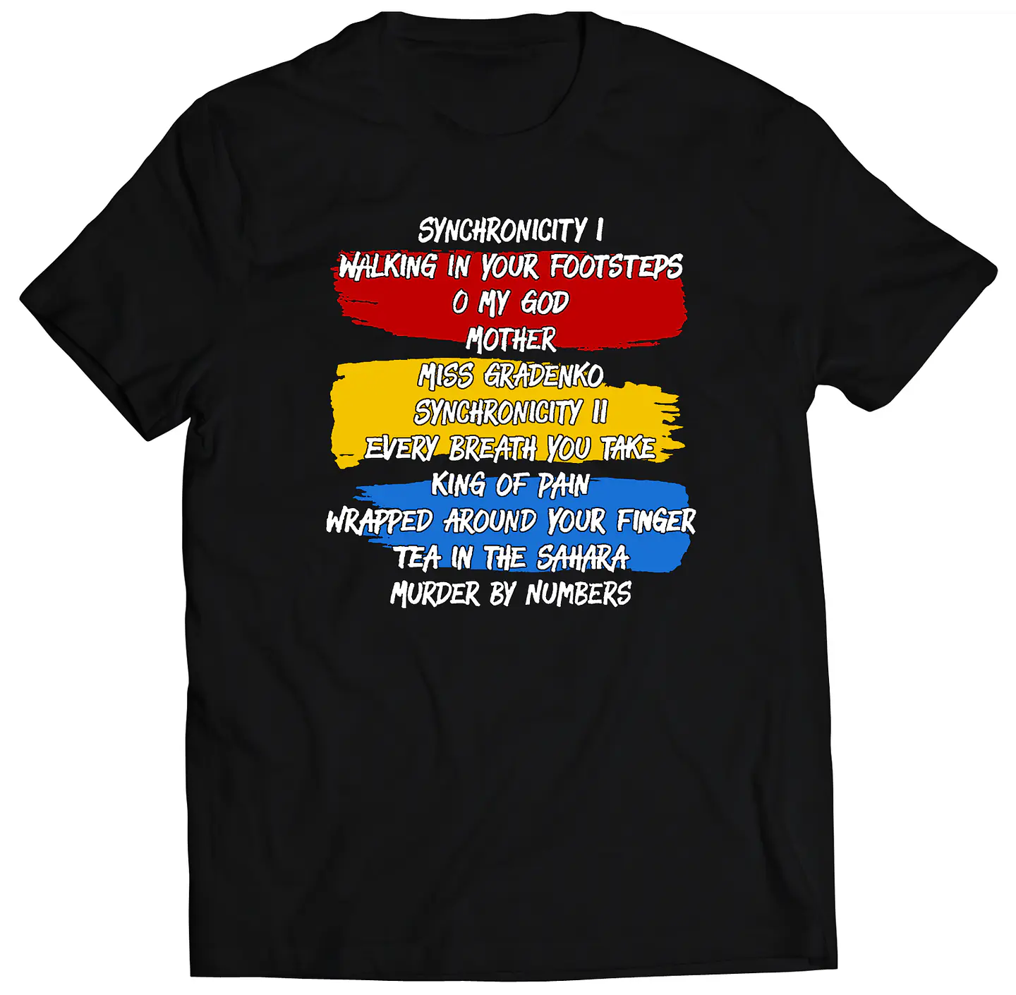 Polera The Police - Synchronicity Doble | Rock 2