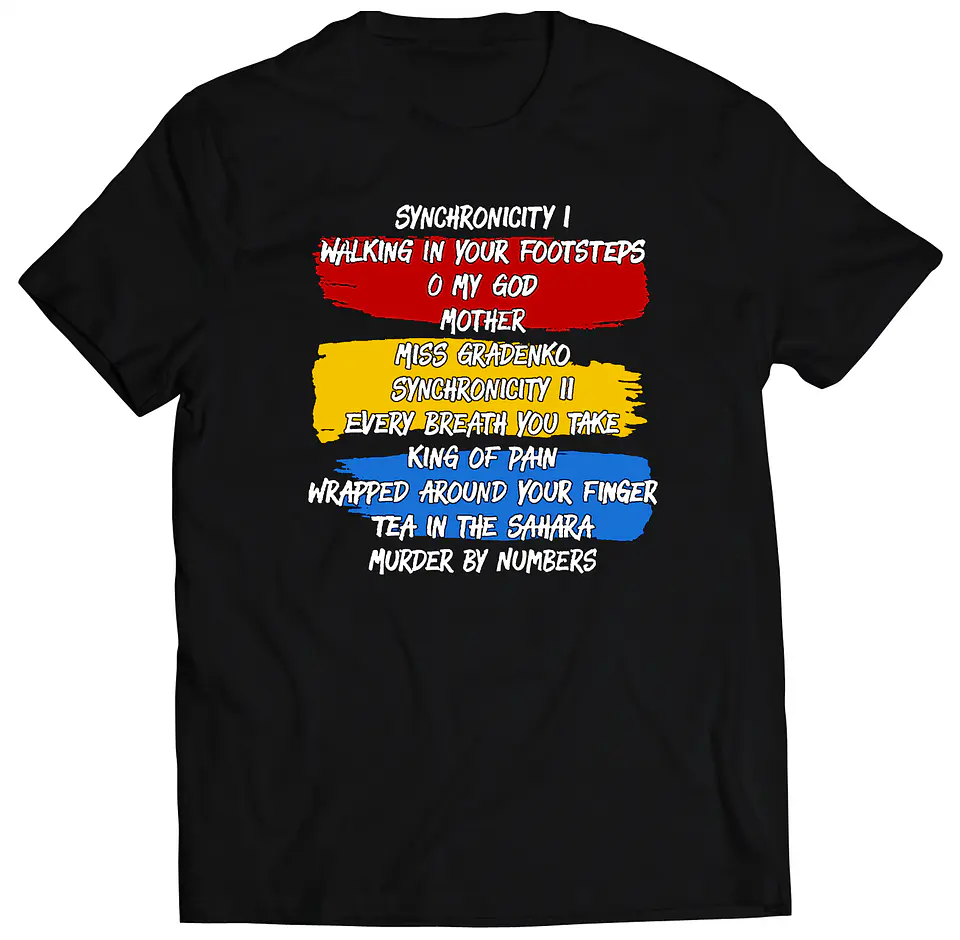 Polera The Police - Synchronicity Doble | Rock 2