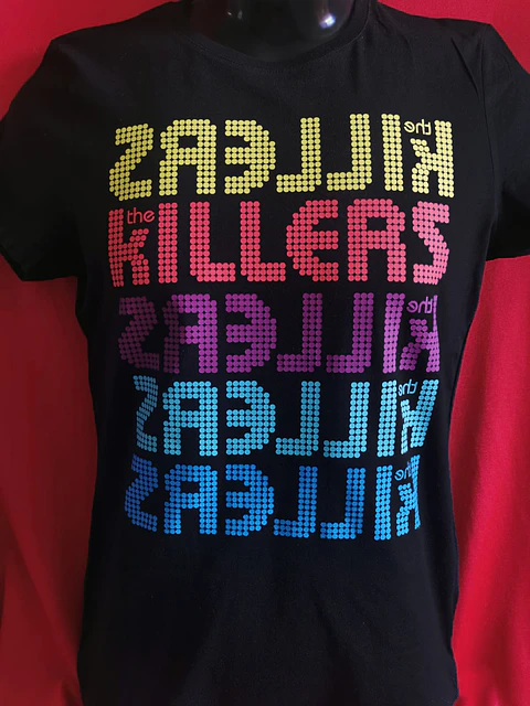Polera The Killers - Mirrored Color | Indie Rock