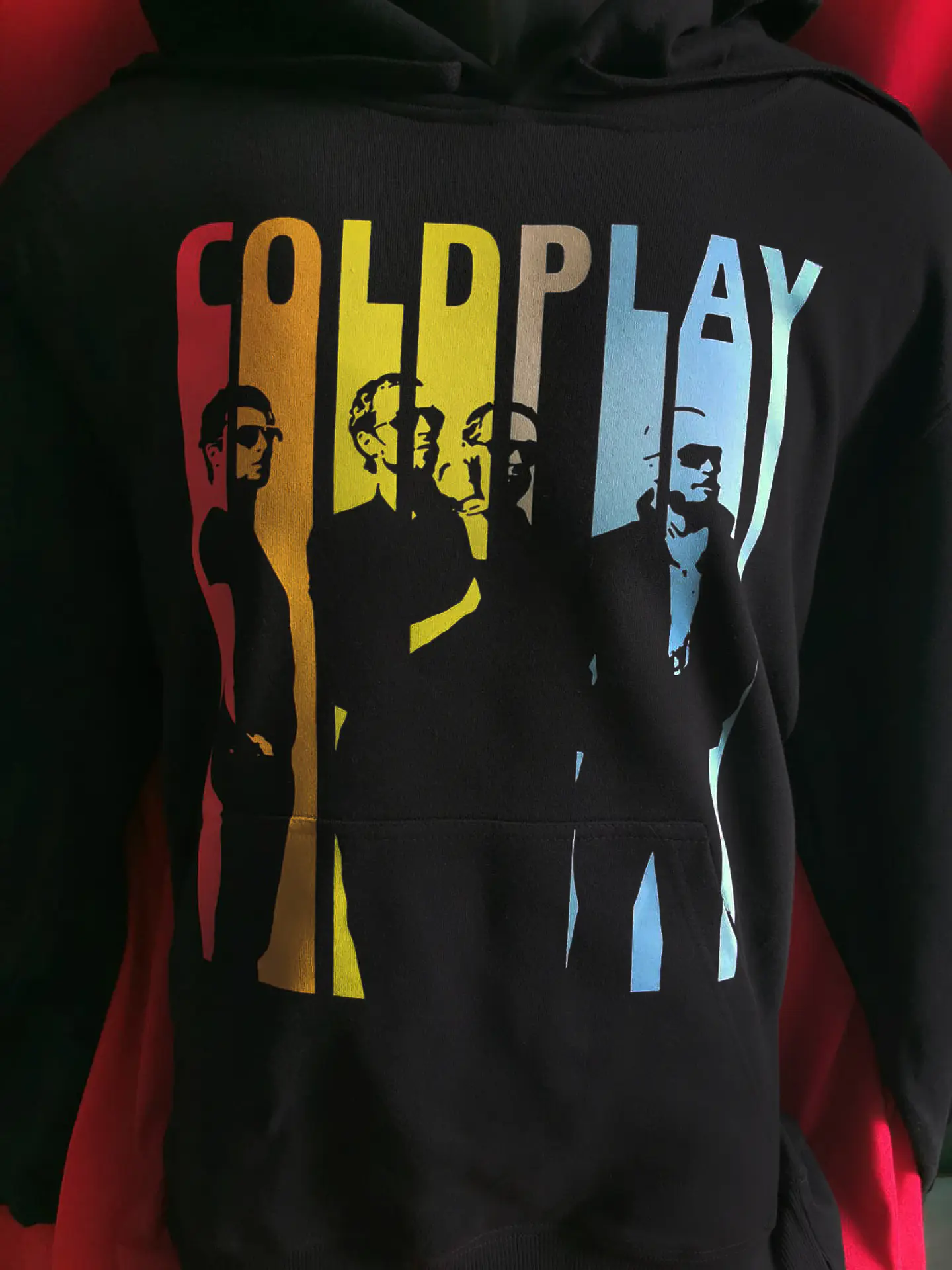 Polerón Canguro Coldplay - Color Drip | Indie Rock 2