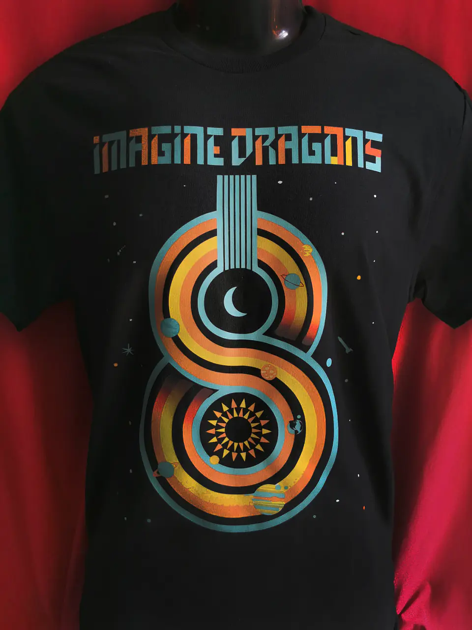 Polera Imagine Dragons - 8 Guitar | Indie Rock 2
