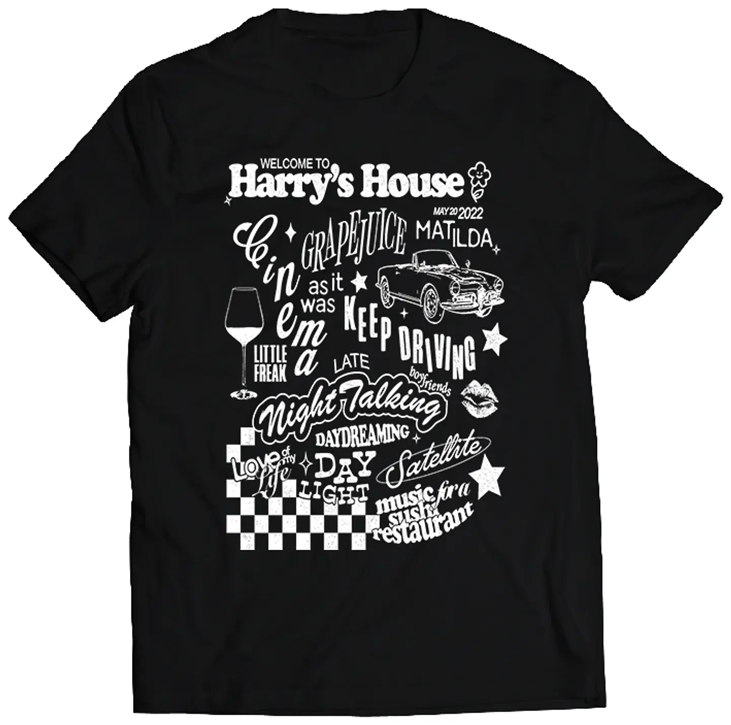 Polera Harry Styles - Harry's House White | Música Pop 1