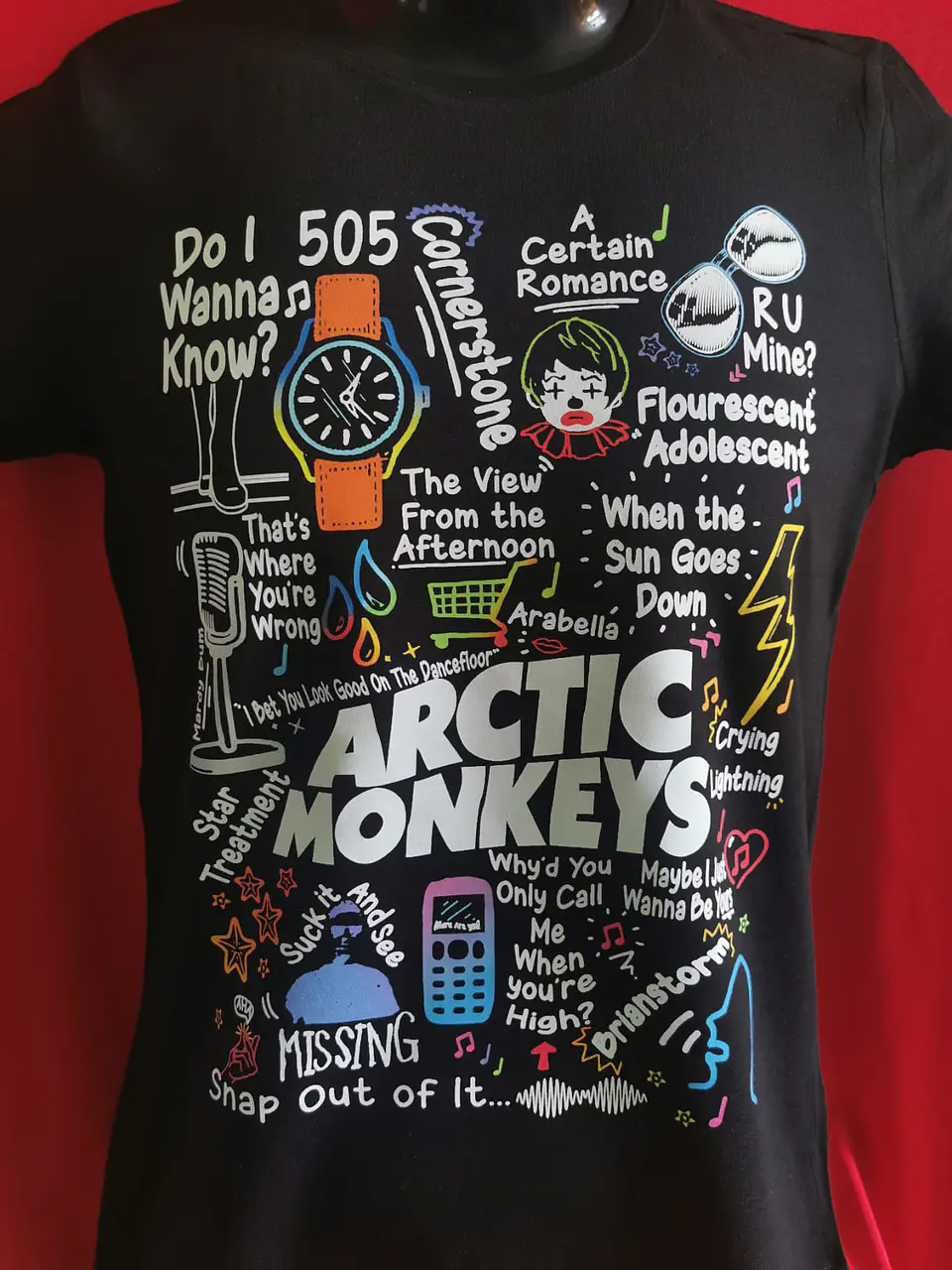 Polera Arctic Monkeys - Temazos Color | Indie Rock 3