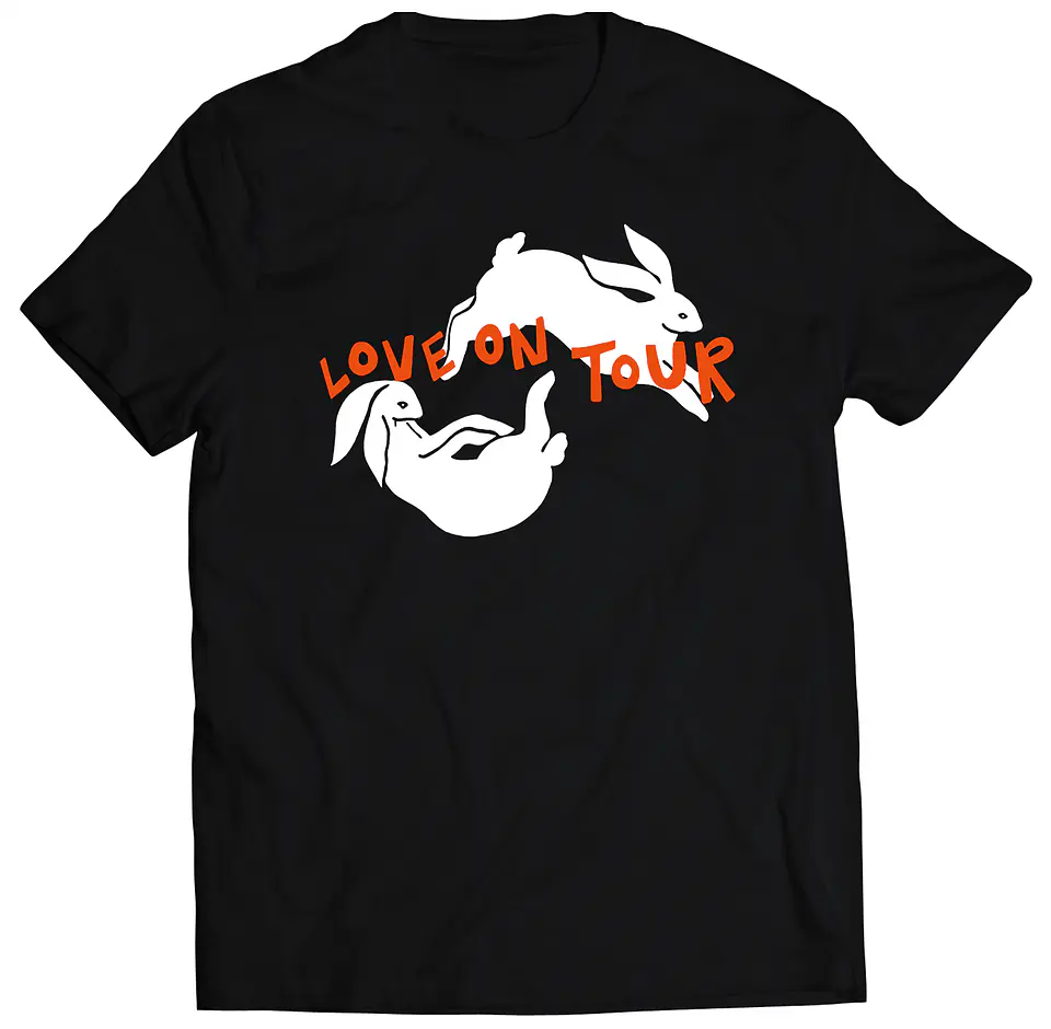Polera Harry Styles - Love on Tour Conejitos | Música Pop 1
