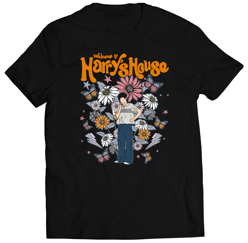 Polera Harry Styles - Harry's House Flowers | Música Pop 1