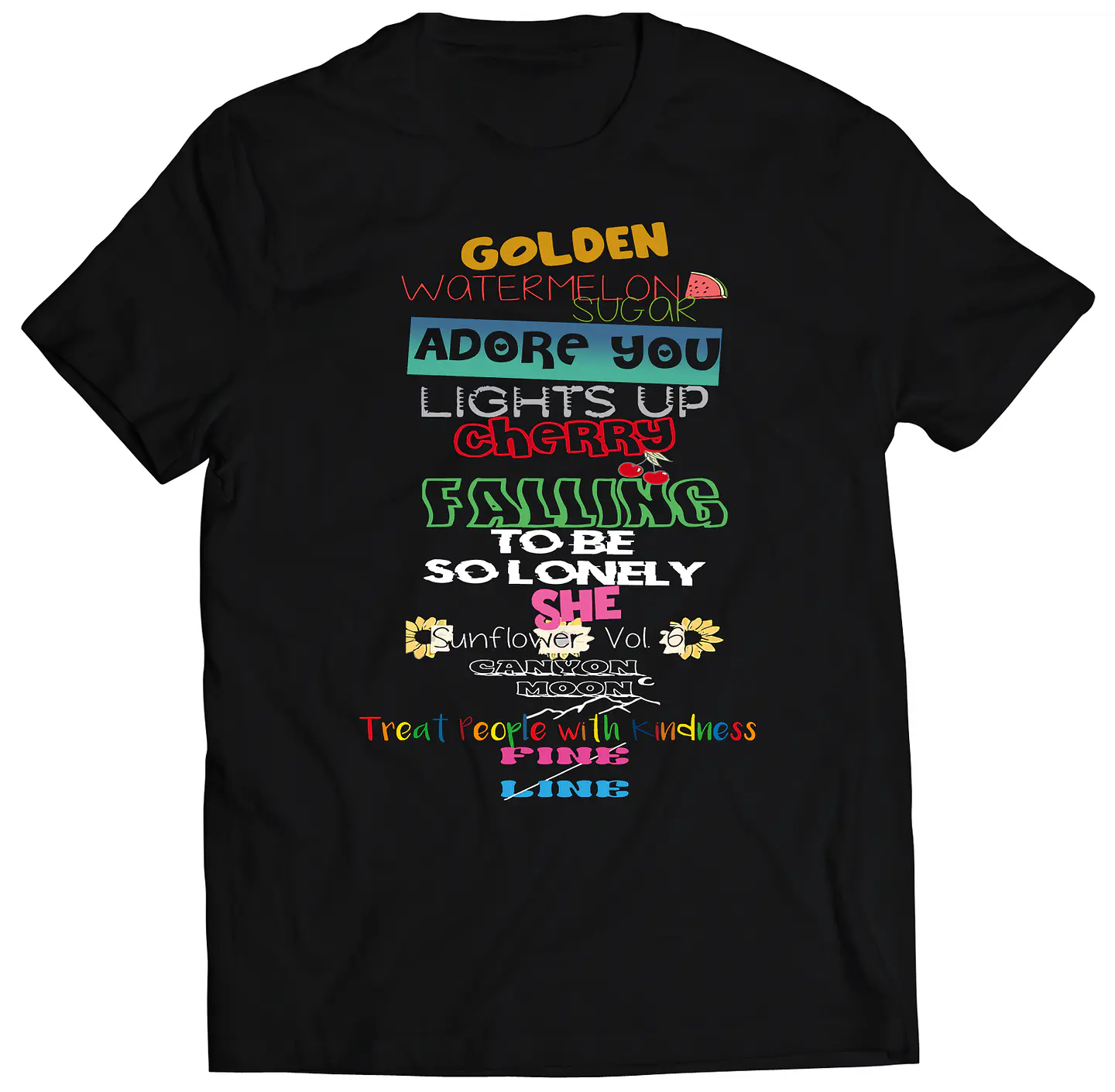 Polera Harry Styles - Fine Line Cancionero | Música Pop 1