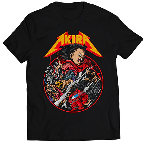 Polera Akira Rojo | Anime Japonés