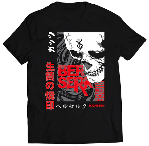 Polera Berserk Ikigaisekai | Anime Japonés