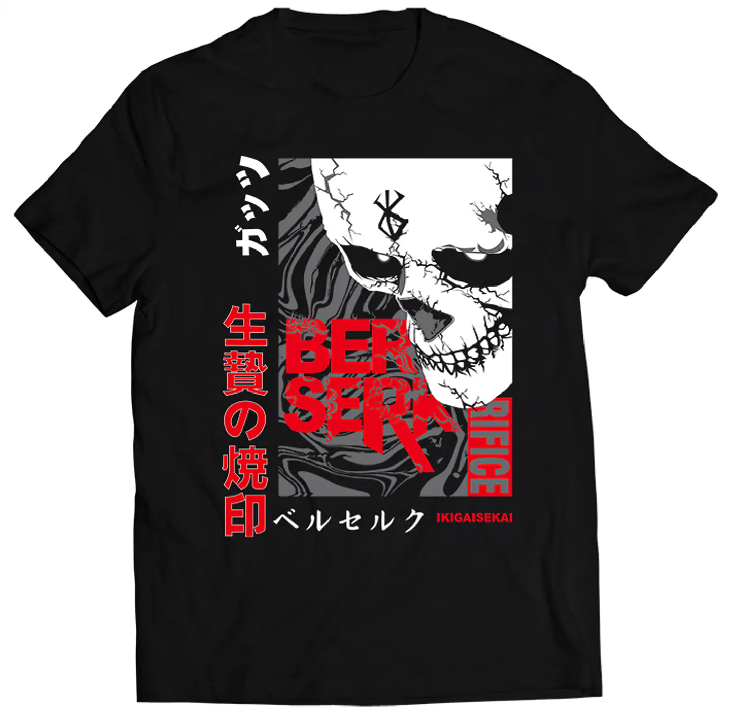 Polera Berserk Ikigaisekai | Anime Japonés 1