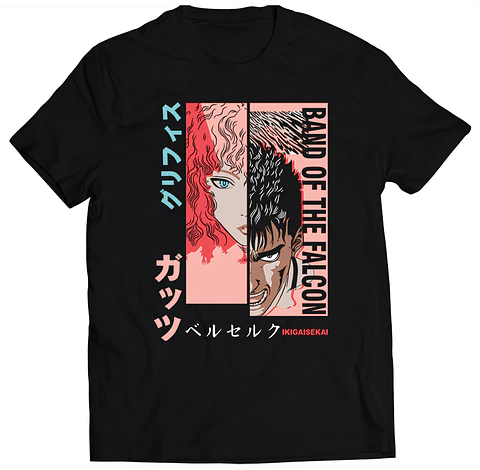 Polera Berserk Band of The Falcon | Anime Japonés