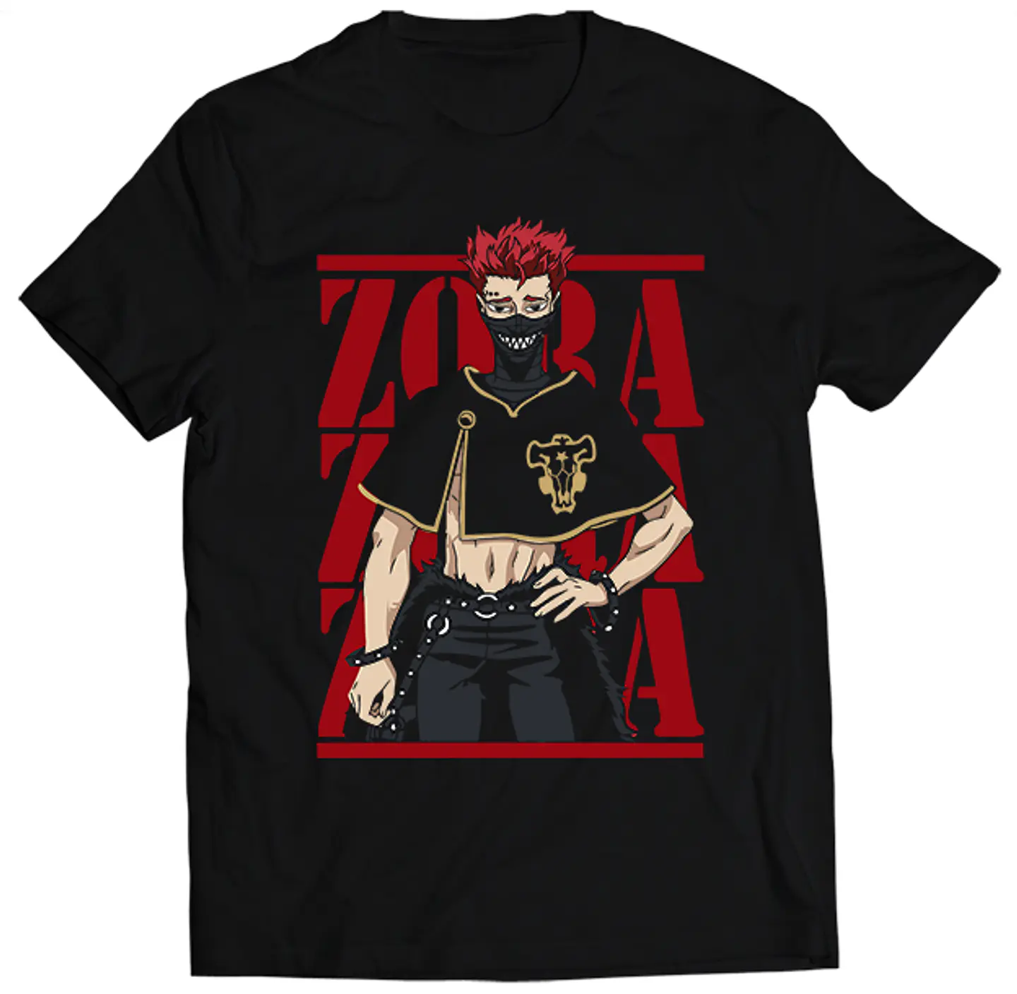 Polera Black Clover Zora Ideale | Anime Japonés 1