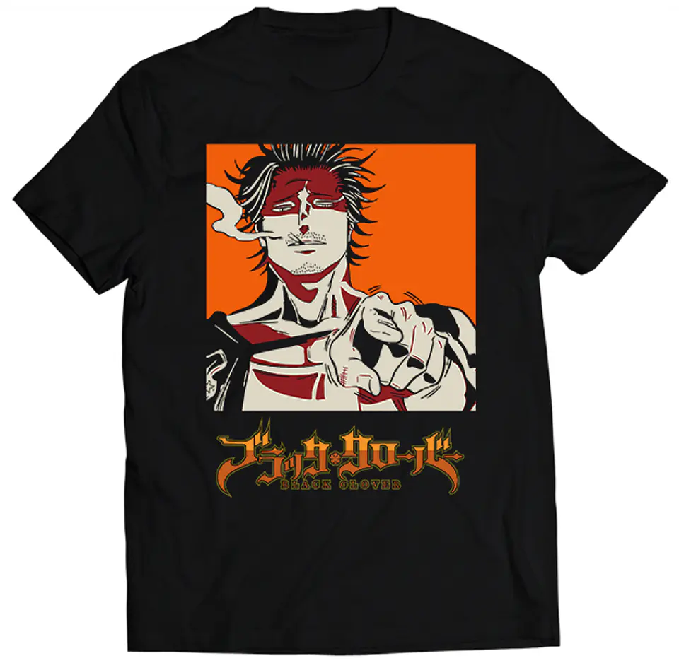 Polera Black Clover Yami Sukehiro | Anime Japonés 1