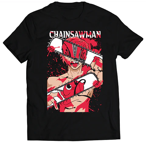 Polera Chainsaw Man - Festival de Sangre | Anime Japonés