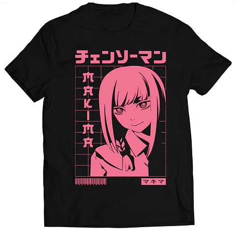 Polera Chainsaw Man - Makima | Anime Japonés