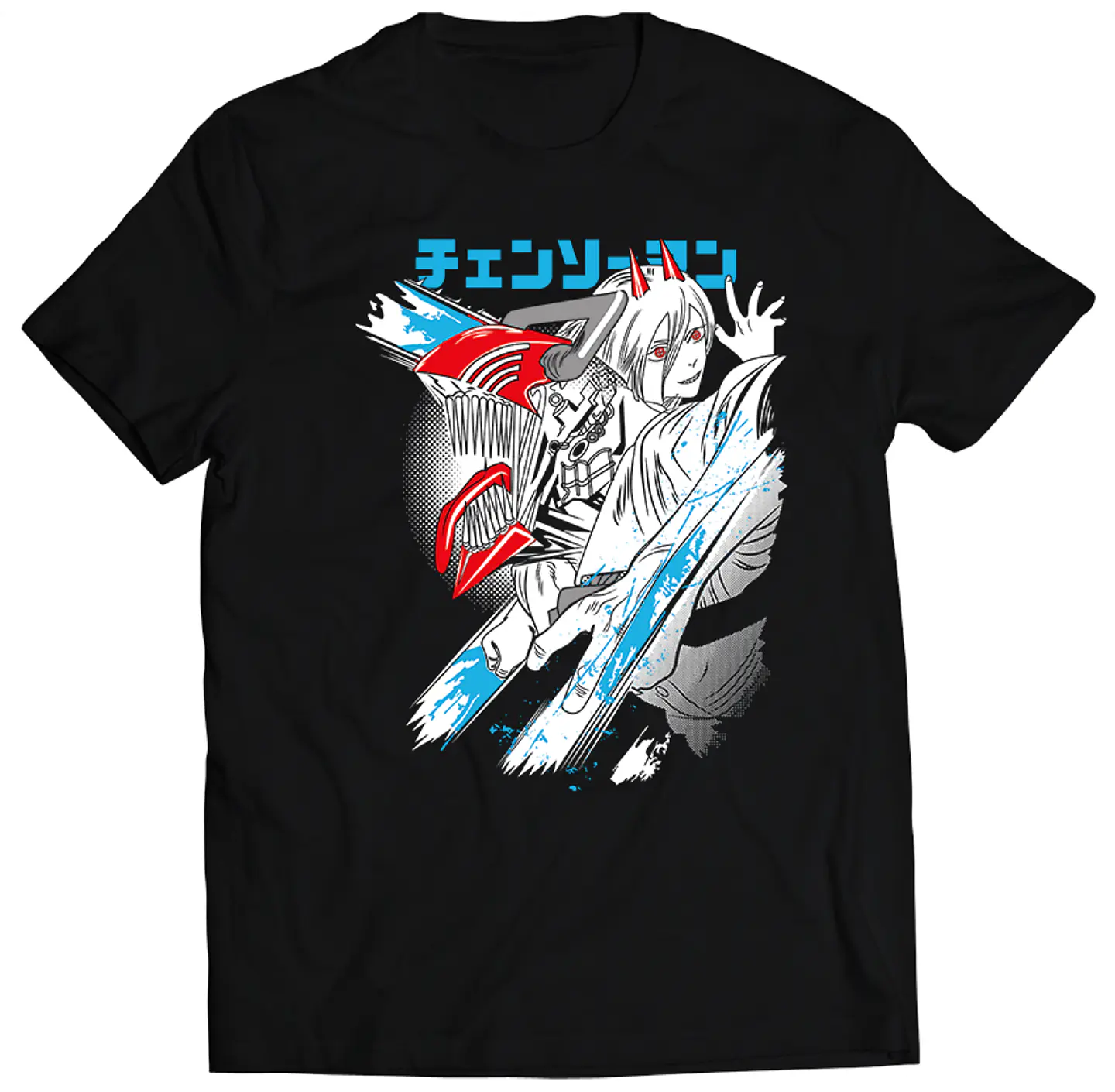 Polera Chainsaw Man - Power Colores | Anime Japonés 1