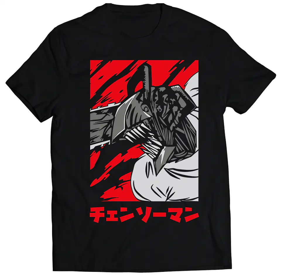 Polera Chainsaw Man - The Chainsaw Man | Anime Japonés 1