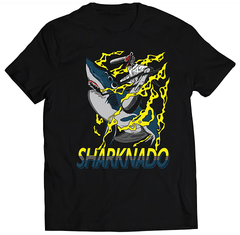 Polera Chainsaw Man - Sharknado | Anime Japonés