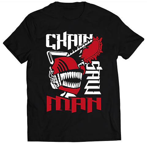 Polera Chainsaw Man - The Man | Anime Japonés