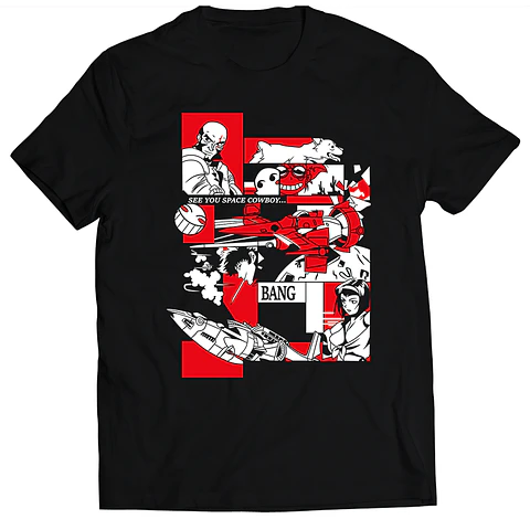 Polera Cowboy Bebop - See You Space Cowboy | Anime Japonés