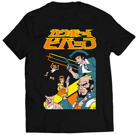 Polera Cowboy Bebop - Yellow | Anime Japonés