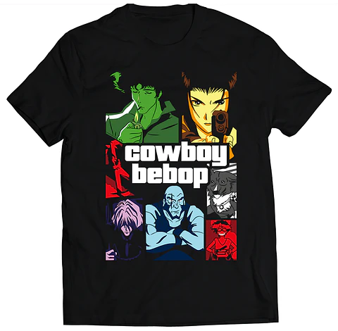 Polera Cowboy Bebop - Colores | Anime Japonés
