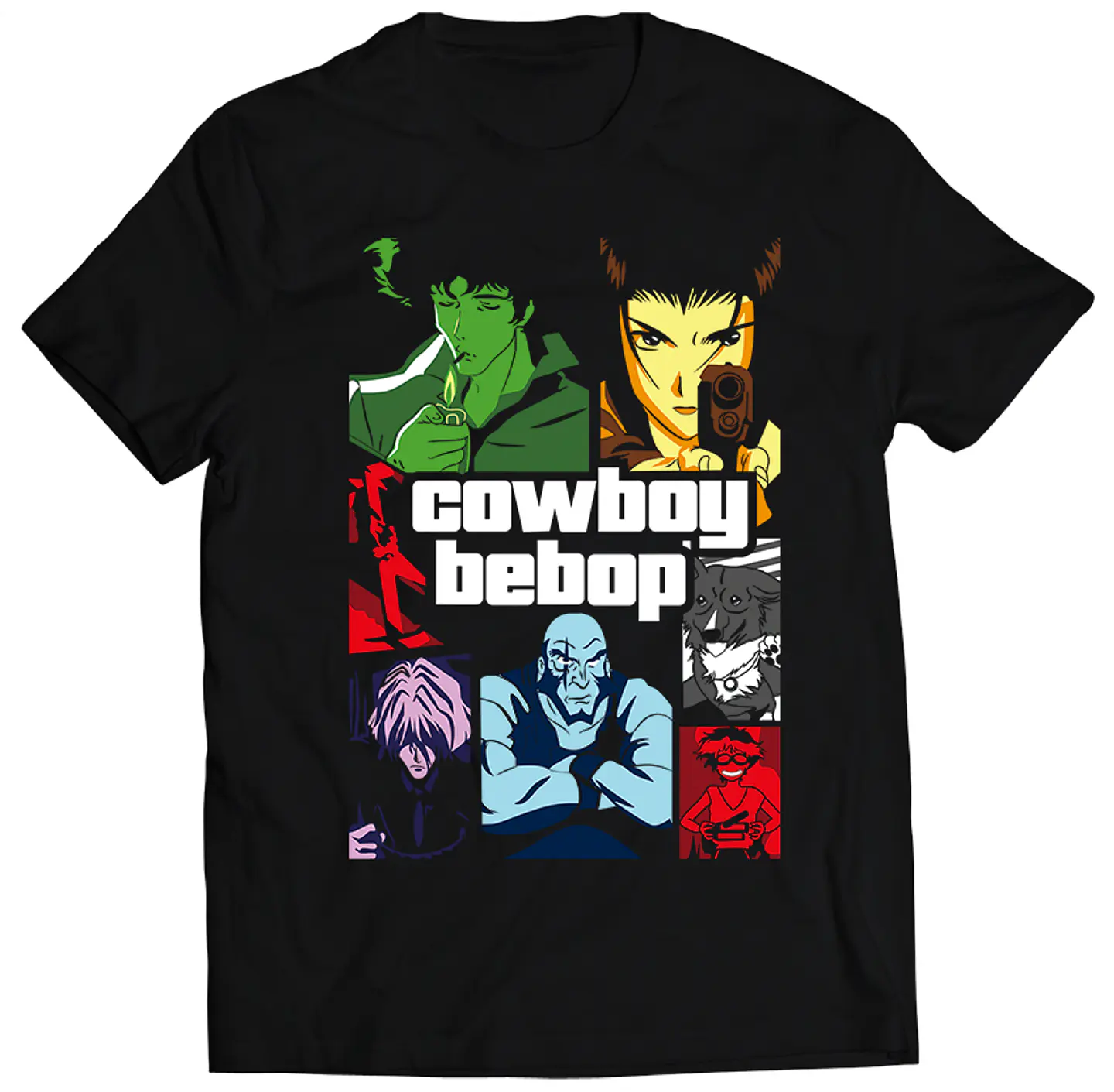 Polera Cowboy Bebop - Colores | Anime Japonés 1
