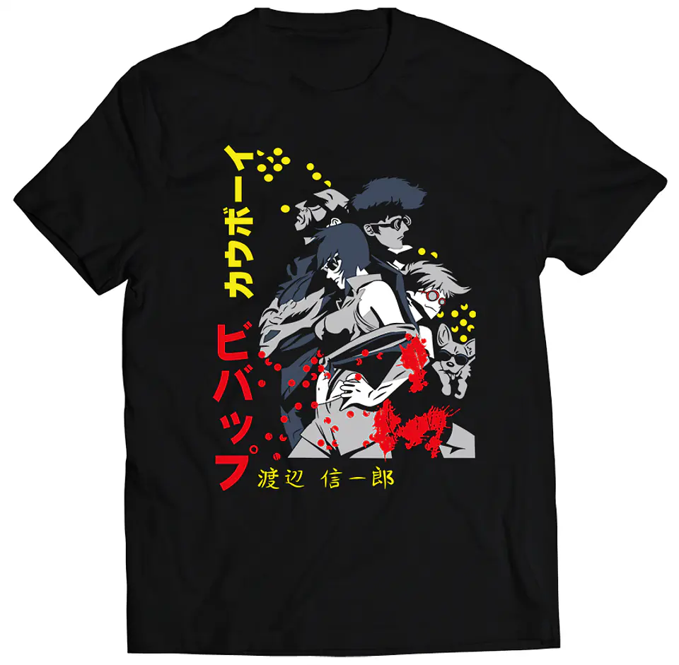 Polera Cowboy Bebop - Looking Cool | Anime Japonés 1