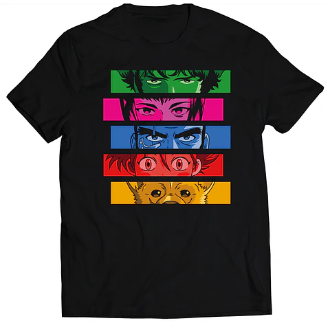 Polera Cowboy Bebop - Te Estoy Mirando | Anime Japonés