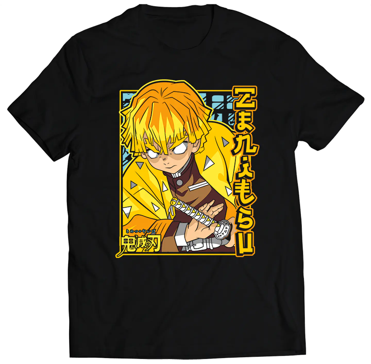 Polera Demon Slayer - Zenitsu Agatsuma | Anime Japonés 1