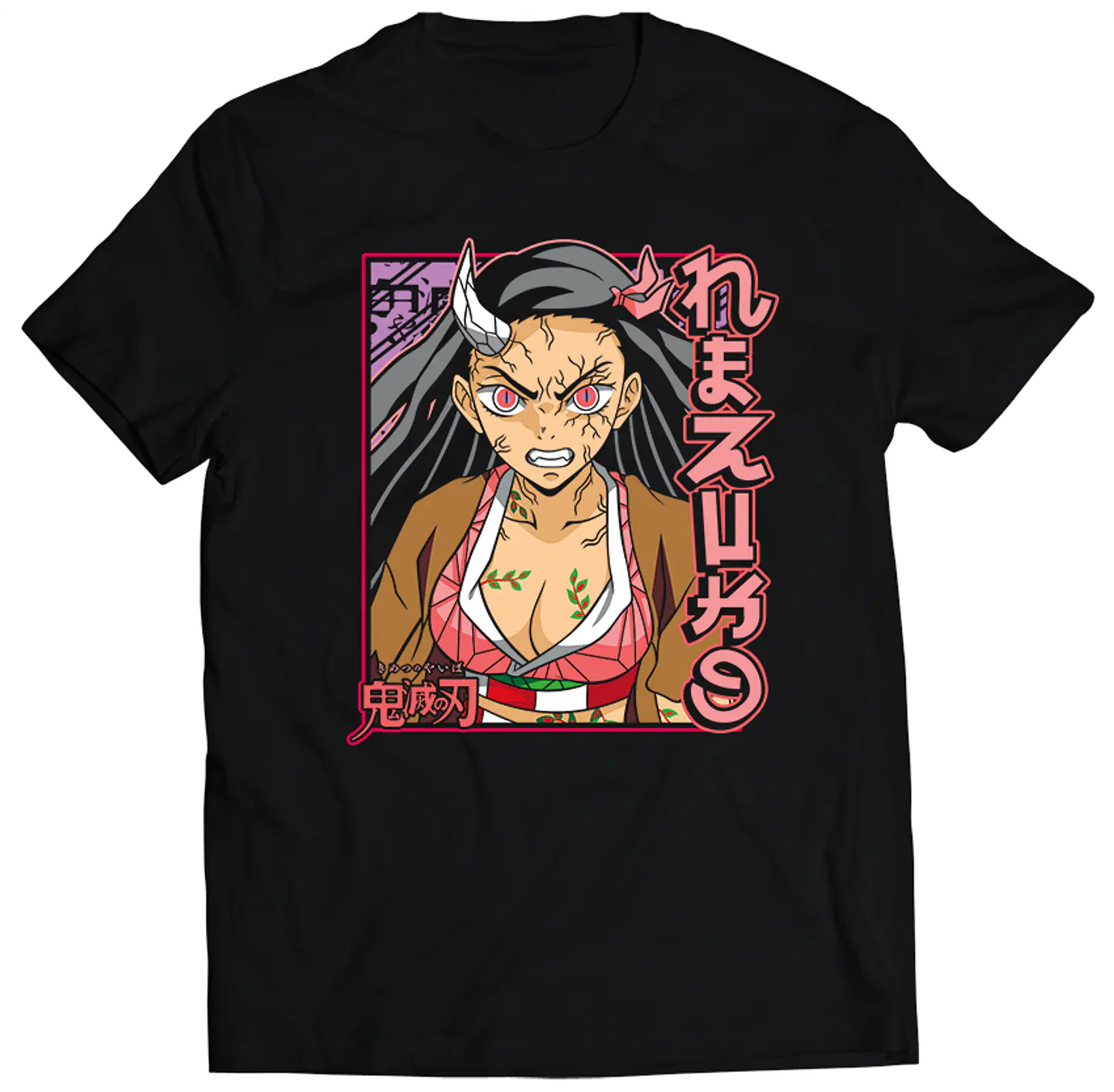 Polera Demon Slayer - Nezuko Enojo | Anime Japonés 1