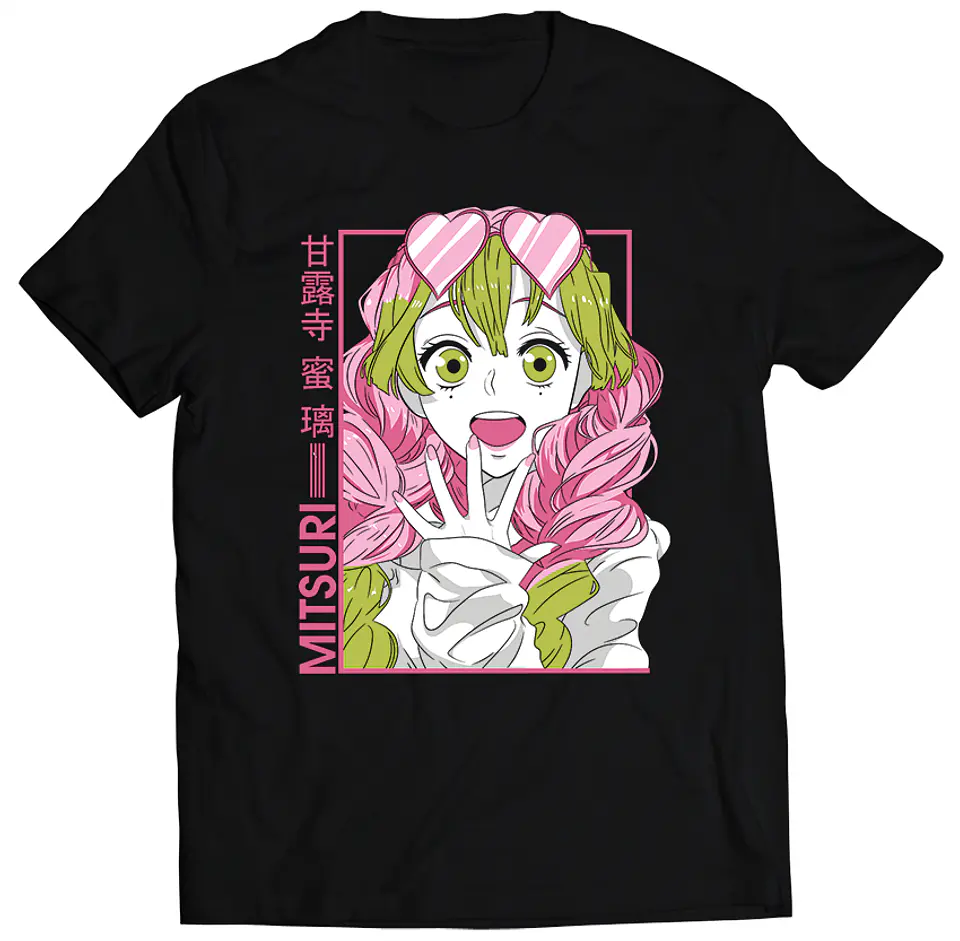 Polera Demon Slayer - Mitsuri Pink | Anime Japonés 1