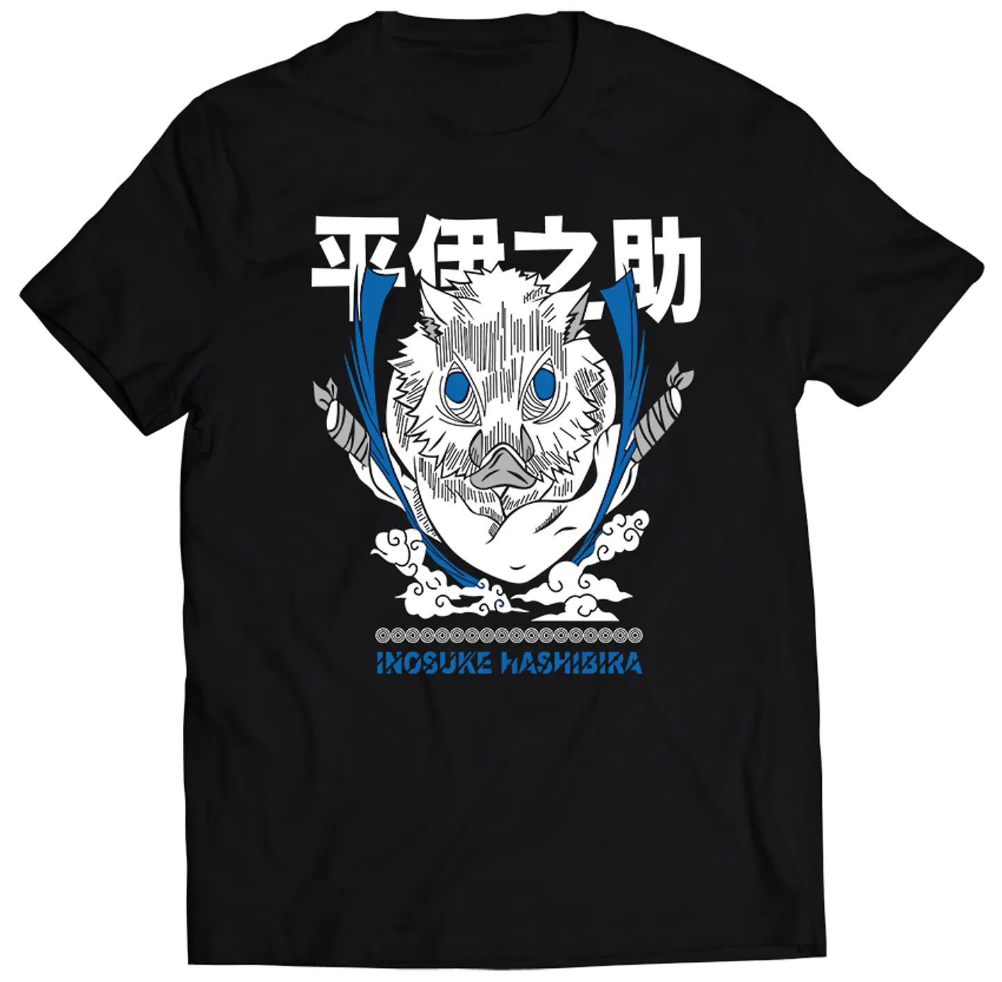 Polera Demon Slayer - Inosuke White | Anime Japonés 1