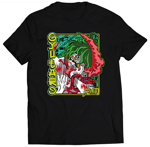 Polera Demon Slayer - Gyutaro | Anime Japonés