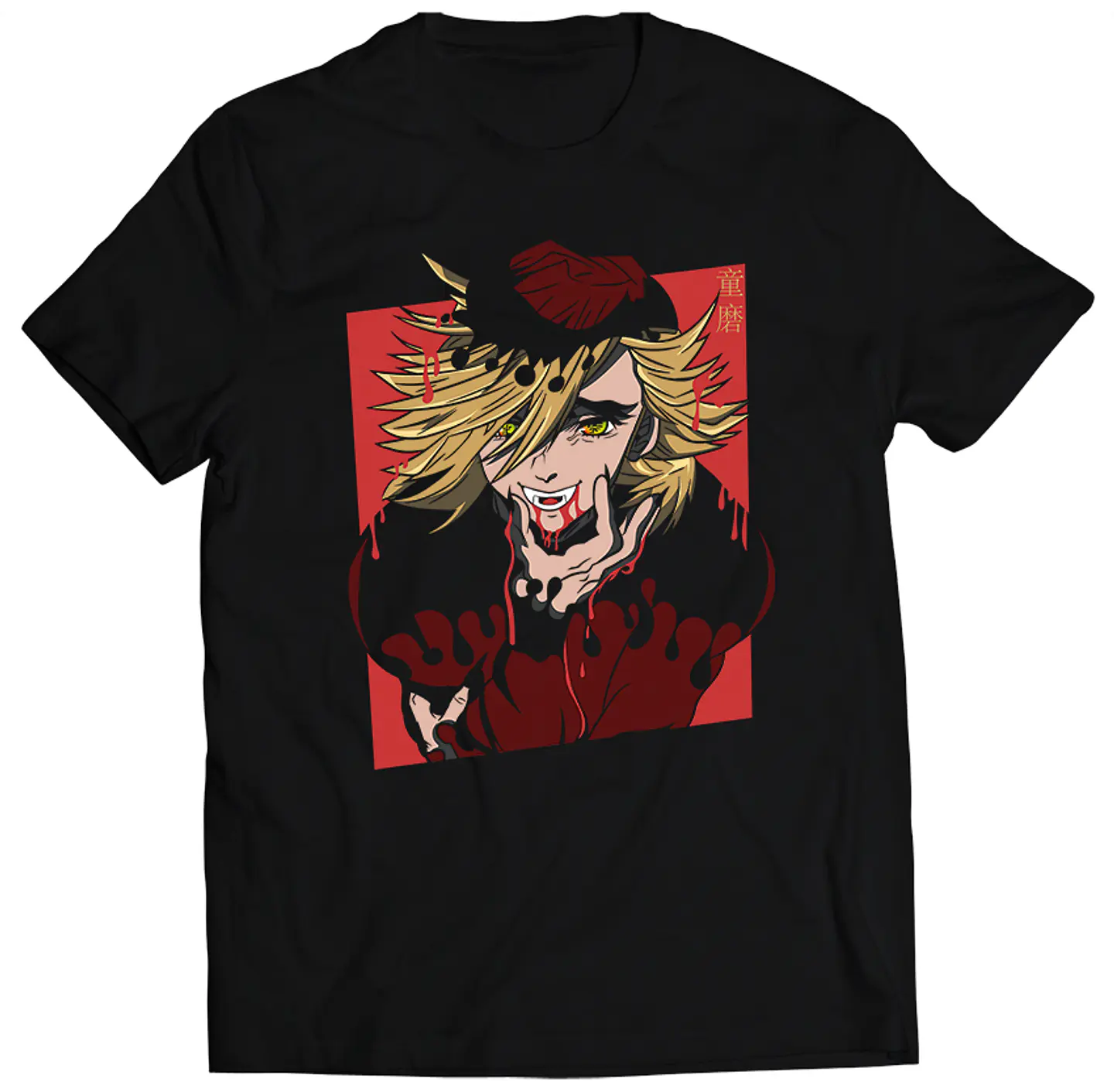 Polera Demon Slayer - Doma Sangre | Anime Japonés 1