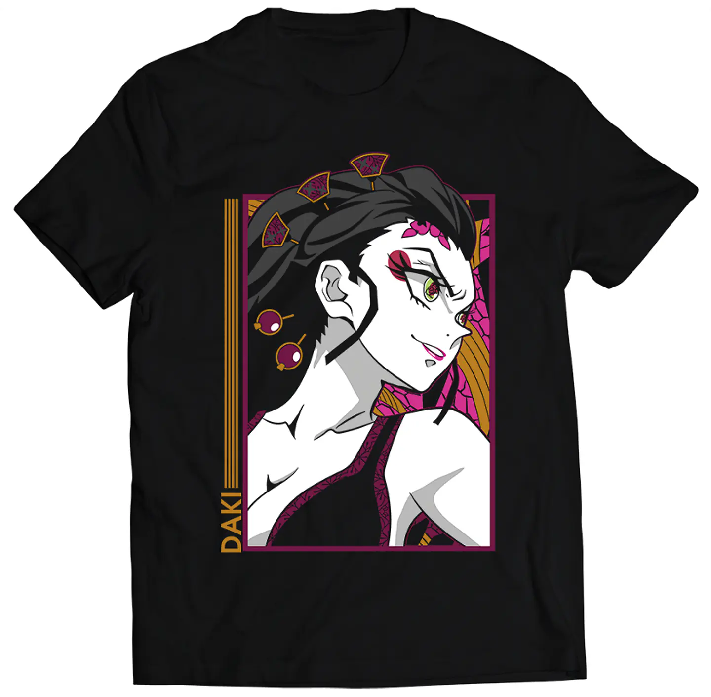 Polera Demon Slayer - Daki Gold | Anime Japonés 1