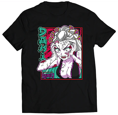 Polera Demon Slayer - Daki Enojada | Anime Japonés