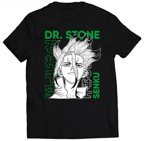 Polera Dr Stone - Senku | Anime Japonés