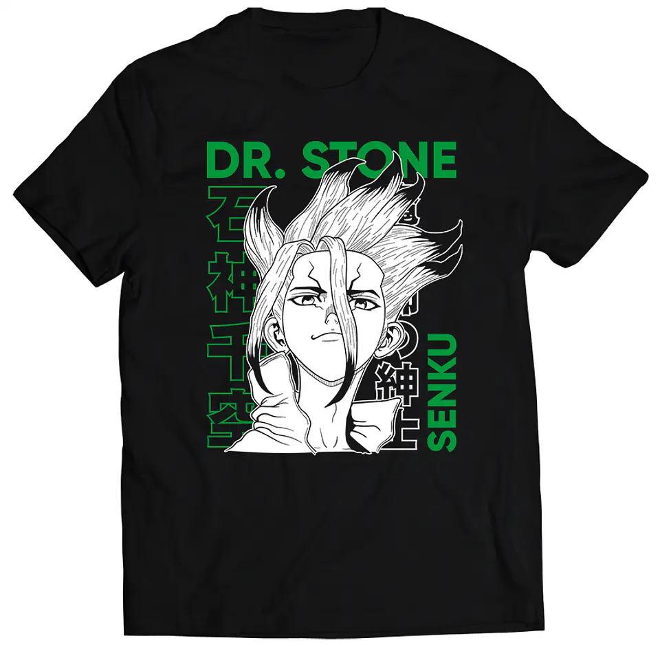 Polera Dr Stone - Senku | Anime Japonés 1
