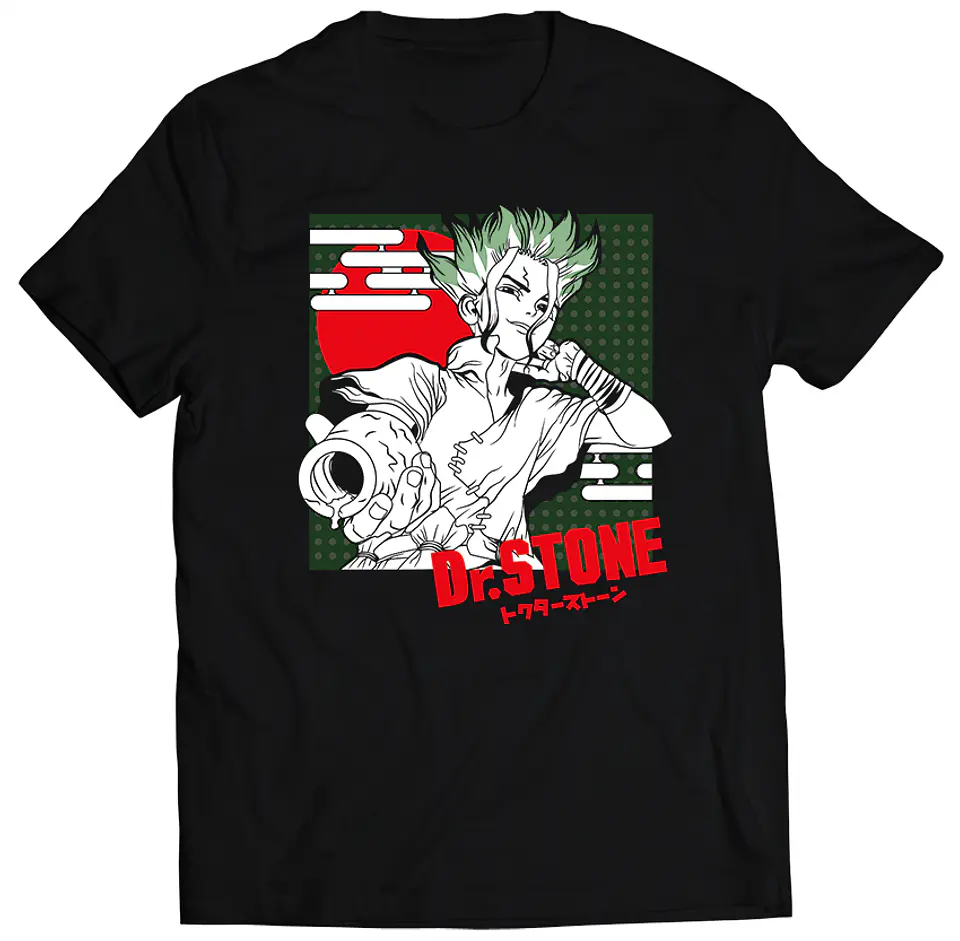 Polera Dr Stone - Senku Red | Anime Japonés 1
