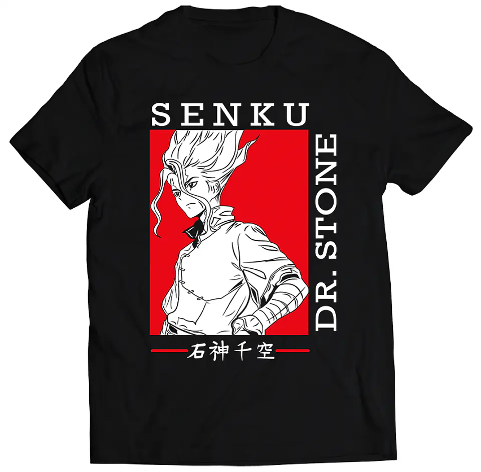 Polera Dr Stone - Senku alt | Anime Japonés 1