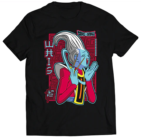 Polera Dragon Ball - Whis | Anime Japonés