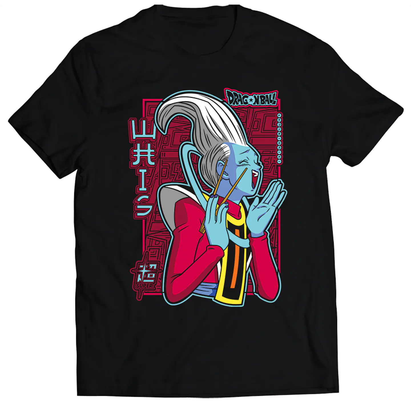 Polera Dragon Ball - Whis | Anime Japonés 1