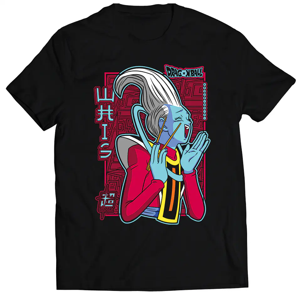 Polera Dragon Ball - Whis | Anime Japonés 1